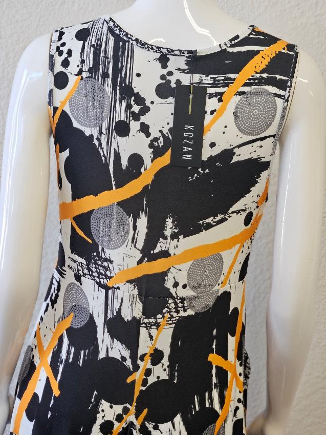 Kozan Sleeveless Dante Dress In Negroni-Katze Boutique