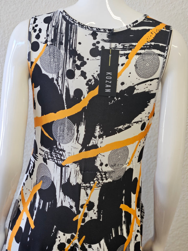 Kozan Dulce Sleeveless Dress In Negroni-Katze Boutique