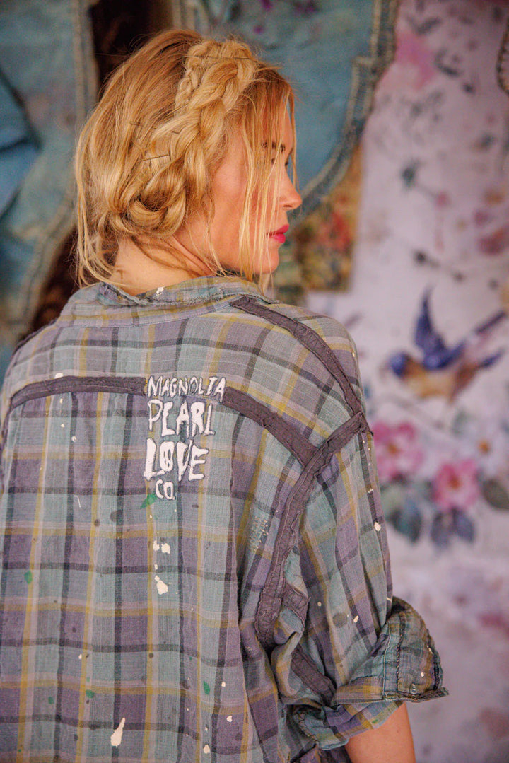 Magnolia Pearl Check Adison Workshirt-Katze Boutique