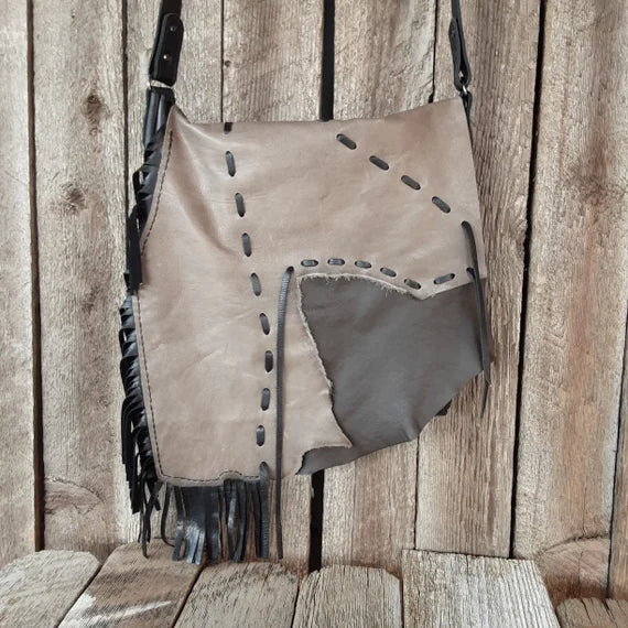 Leather Messenger Bag