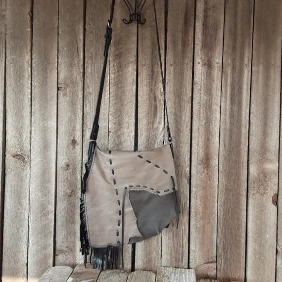 Leather Messenger Bag