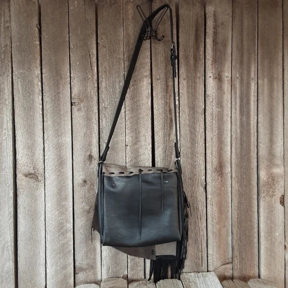 Leather Messenger Bag