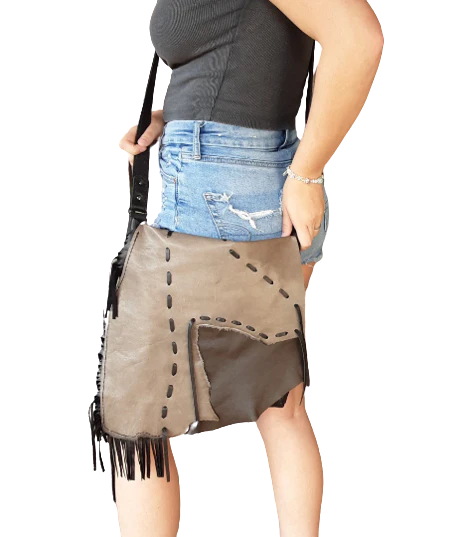 Leather Messenger Bag