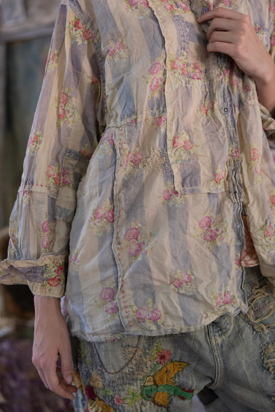 Magnolia Pearl Adison Workshirt-European Summer-Katze Boutique