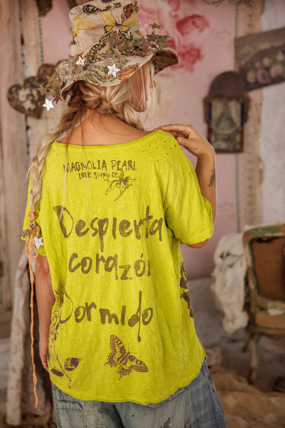 Magnolia Pearl Butterfly Despierta Corazon T-Katze Boutique