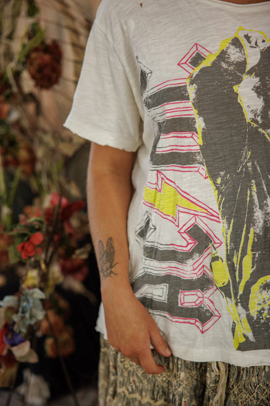 Magnolia Pearl ACDC Rock N Roll Tee-Katze Boutique