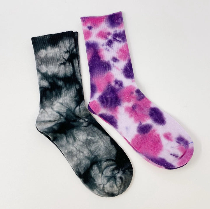 Free Mind Tie Dye Socks Set-Katze Boutique
