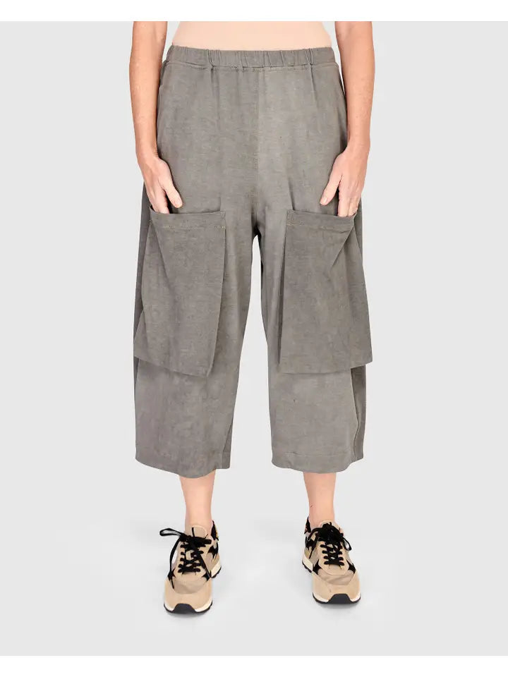 Alembika Urban Cutlass Pocket Pants Grey-Katze Boutique