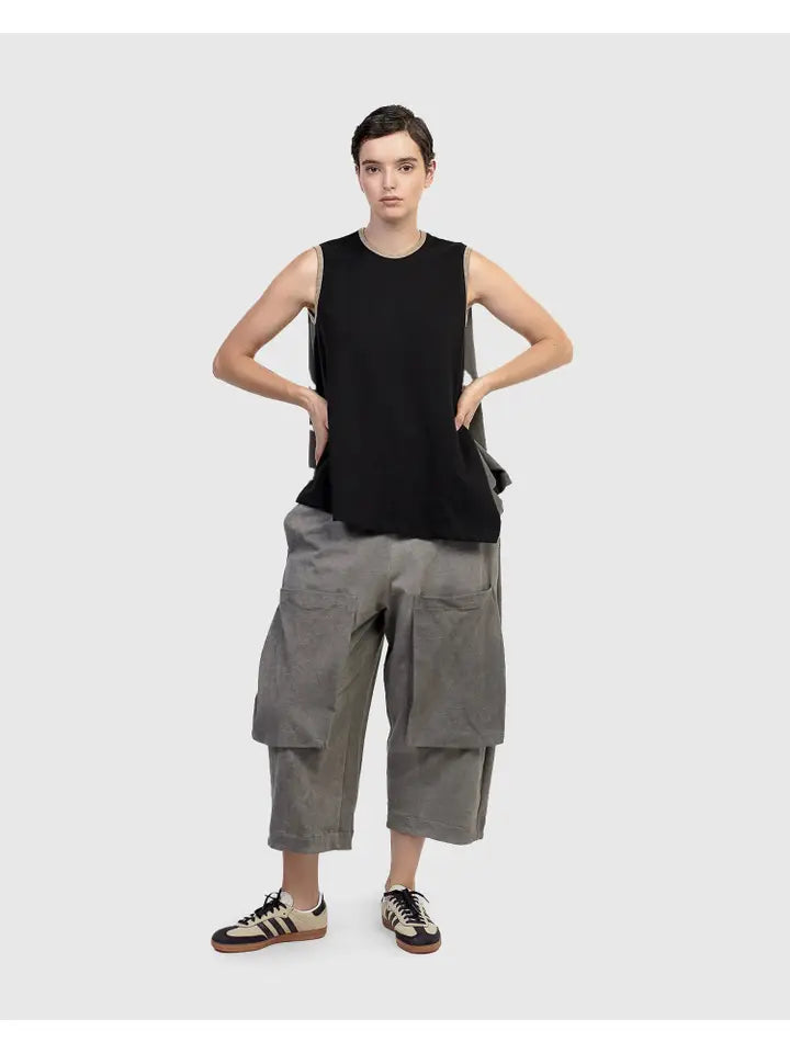 Alembika Urban Cutlass Pocket Pants Grey-Katze Boutique