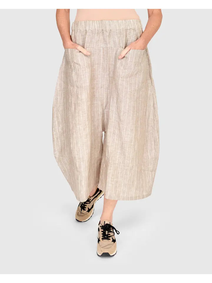 Alembika Urban Pyramids Harem Pants Sand-Katze Boutique