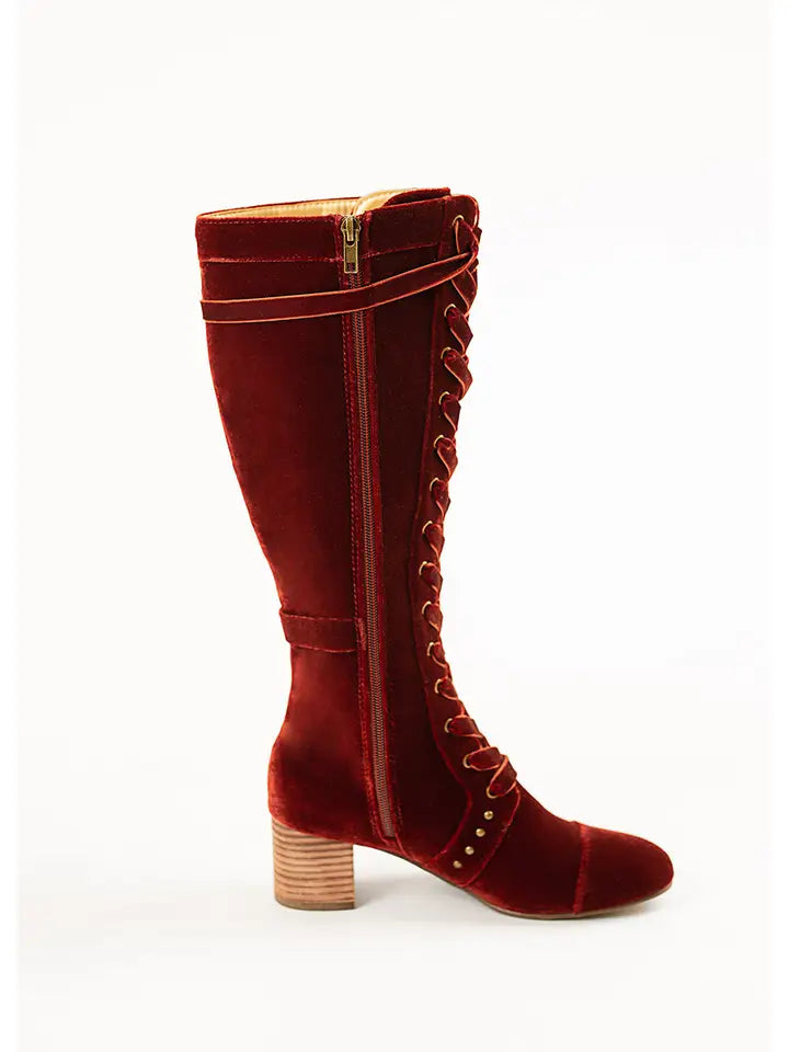 Joyfolie Women's Marita Tall Boot in Brick-Katze Boutique