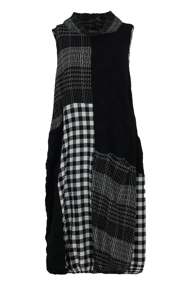 Kozan Alessandra Dress In Monochrome-Katze Boutique