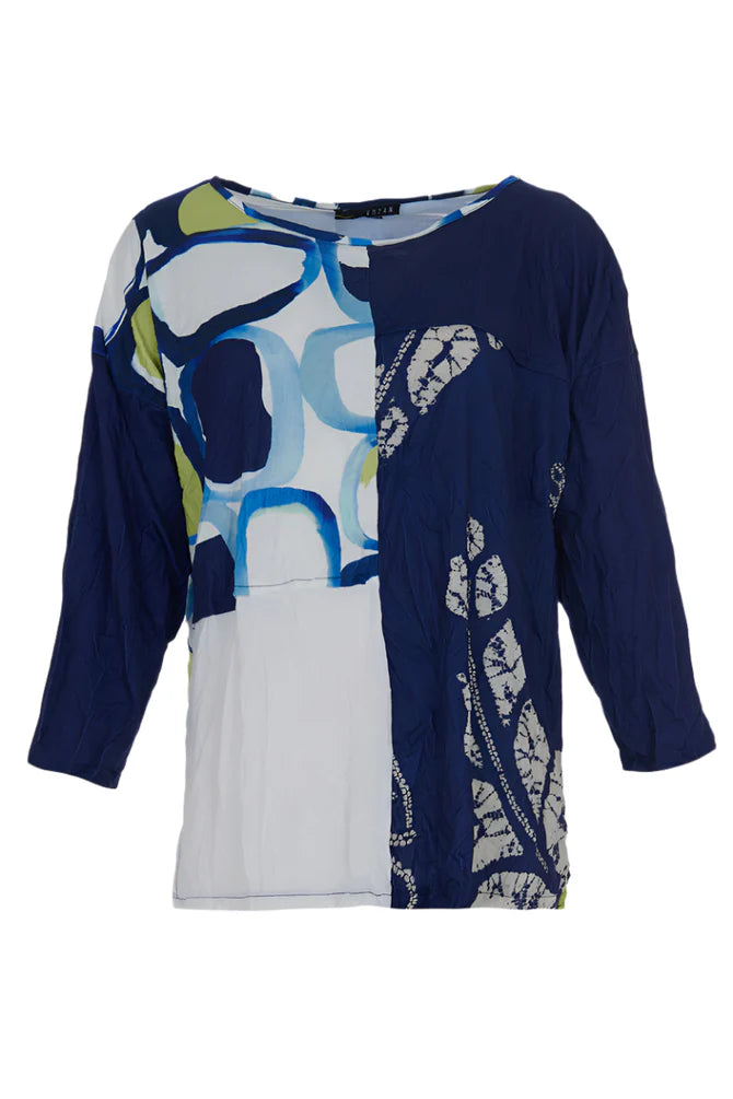 Kozan Hanson Tunic In Navy-Katze Boutique