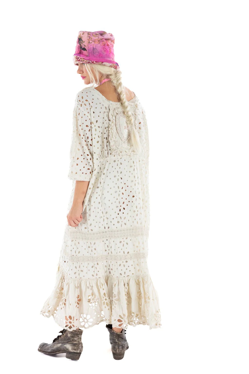 Magnolia Pearl Eyelet Haru Dress - Katze Boutique