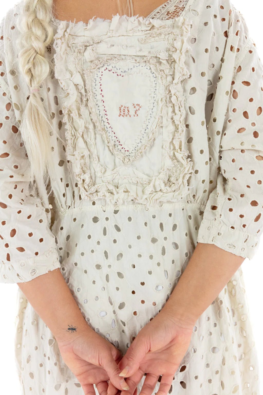 Magnolia Pearl Eyelet Haru Dress - Katze Boutique