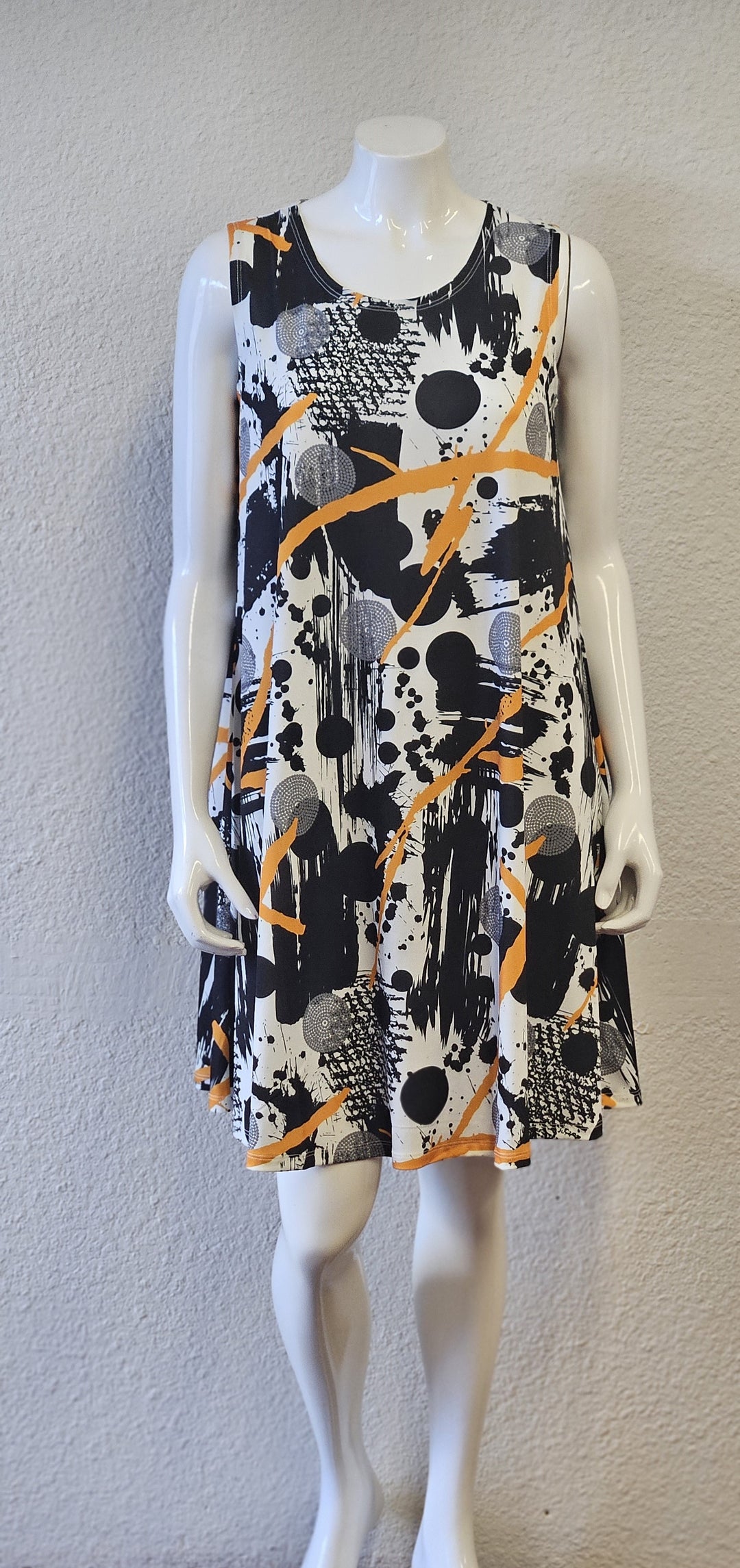 Kozan Dulce Sleeveless Dress In Negroni-Katze Boutique