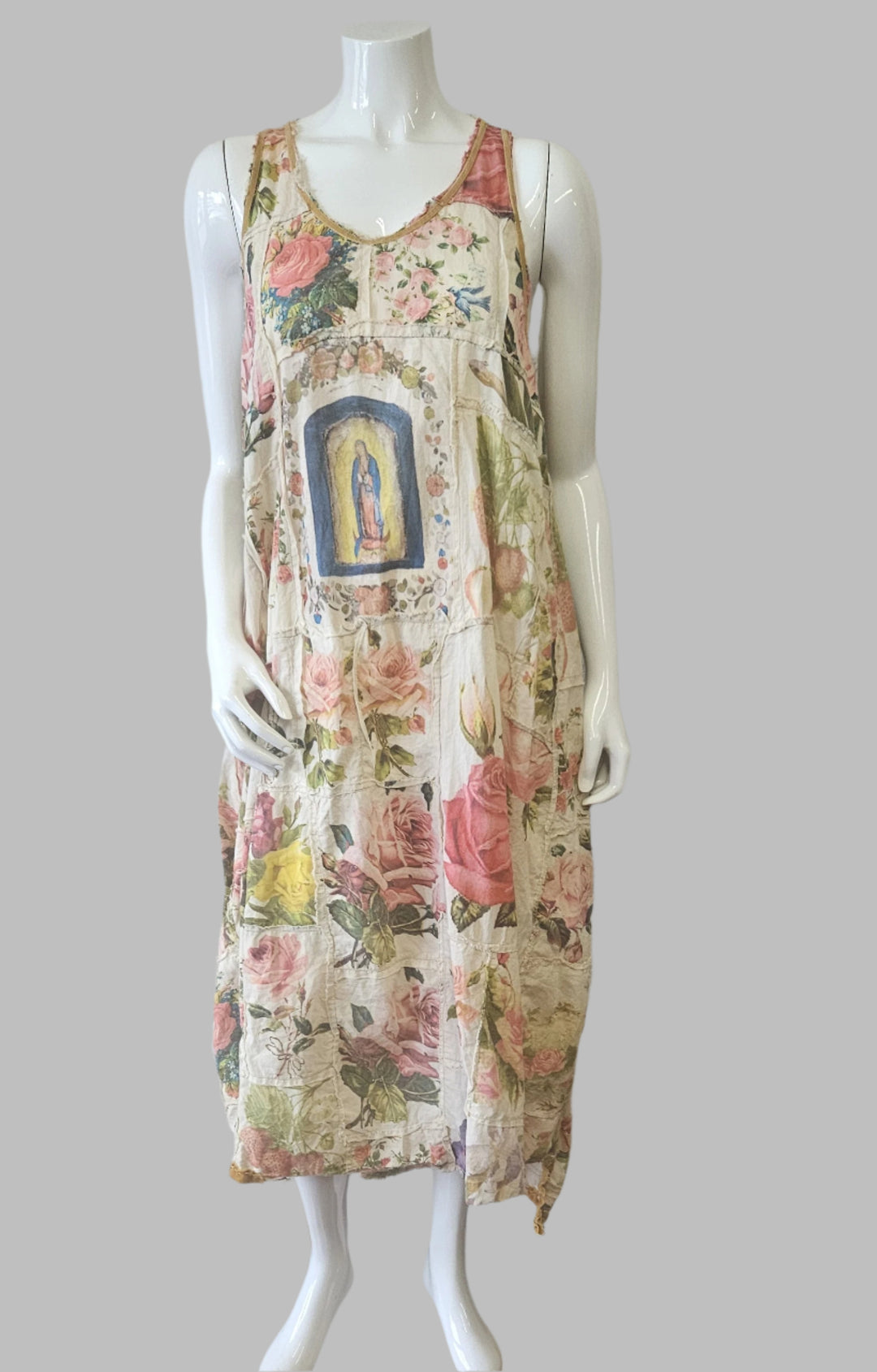 Magnolia Pearl Patchwork Layla Tank Dress-Katze Boutique
