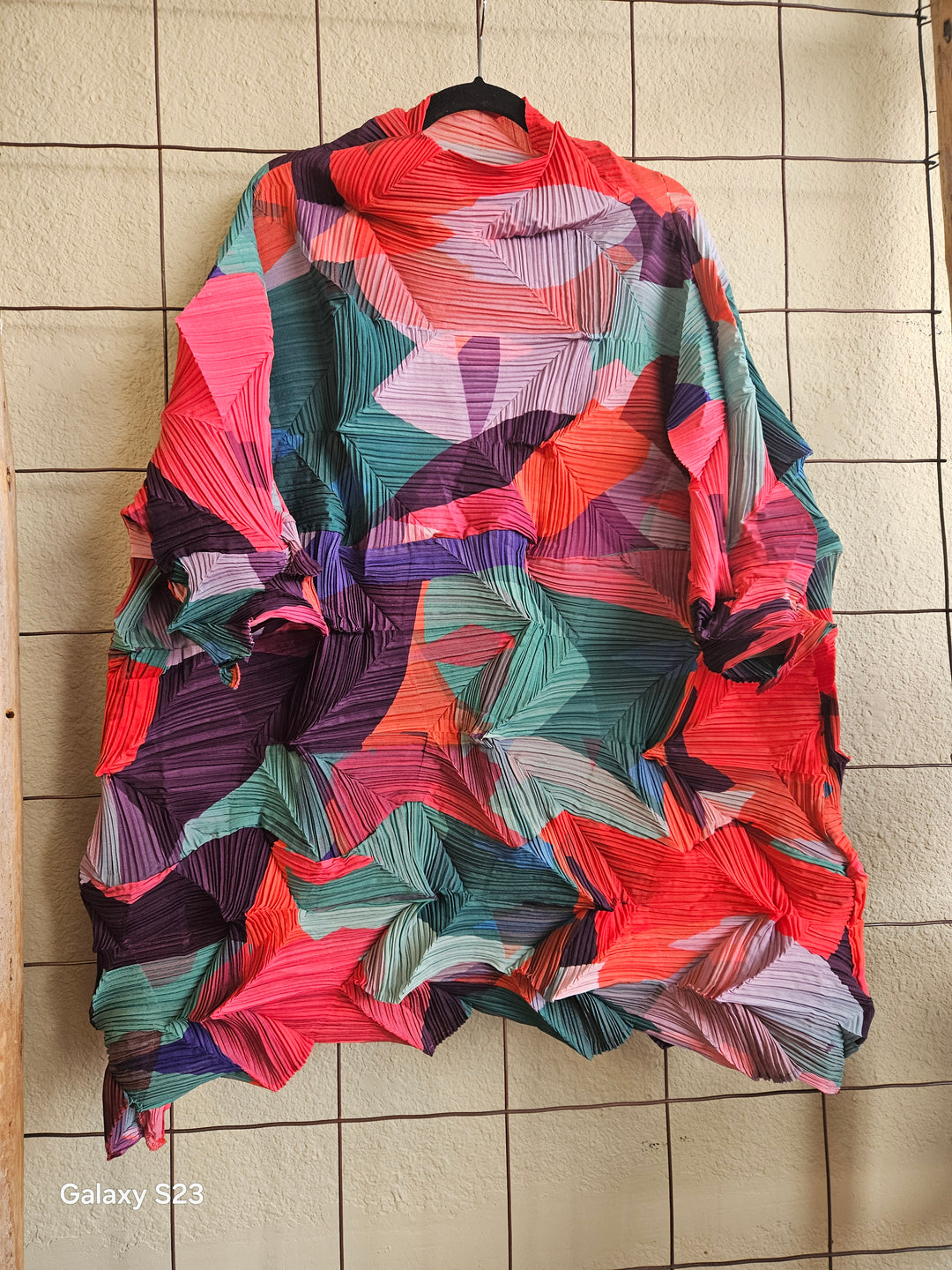 Multicolor Pleated Tunic-Katze Boutique