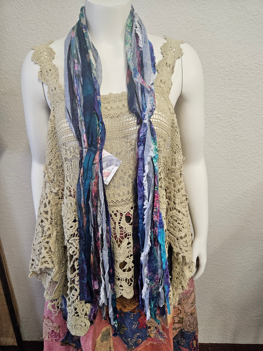 Handmade Fringe Scarf-Katze Boutique