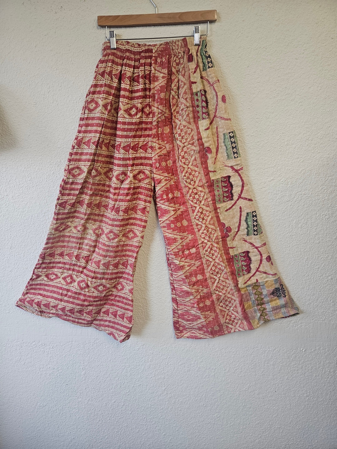 Kantha Boho Wide Leg Pants | Palazzo Trousers | Katze Boutique