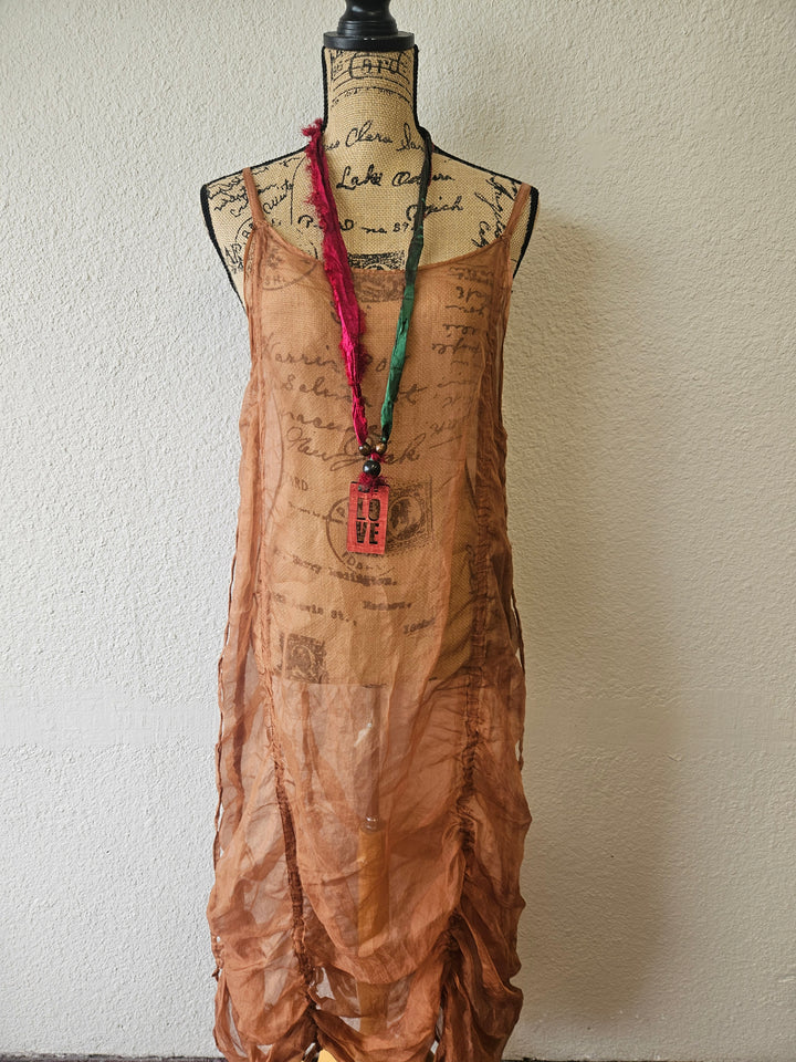 Handcrafted Wood LOVE Necklace | Artisan Jewelry – Katze Boutique