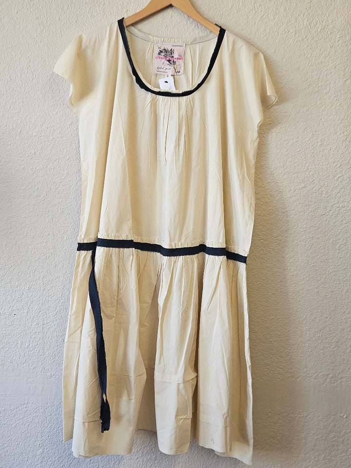 Tina Givens Darling Dress - Cotton Poplin Cap Sleeve | Katze Boutique