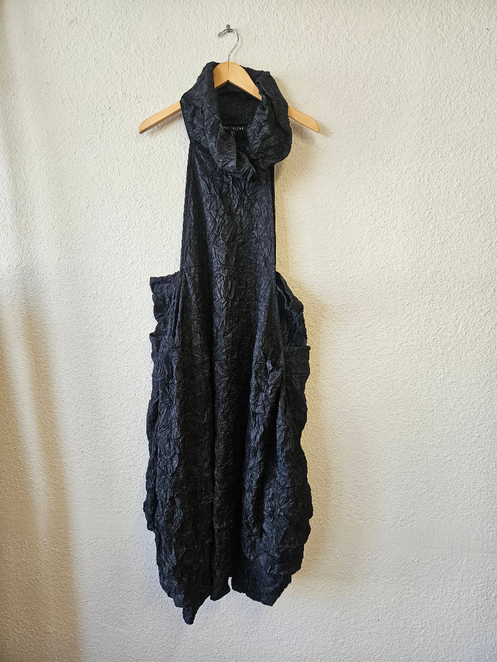 Kozan Avi Bubble Maxi Dress in Black | Katze Boutique