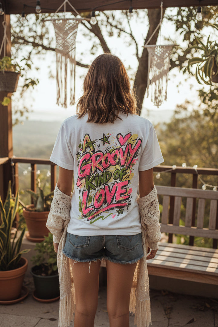 House of Jaded Gypsy Worn and Weathered Tee-Katze Boutique