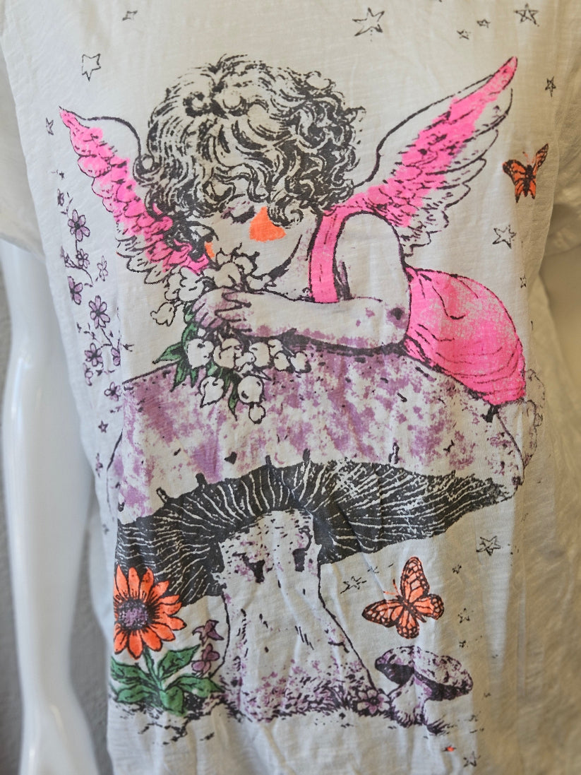 House of Jaded Gypsy Worn and Weathered Tee - Fairy-Katze Boutique