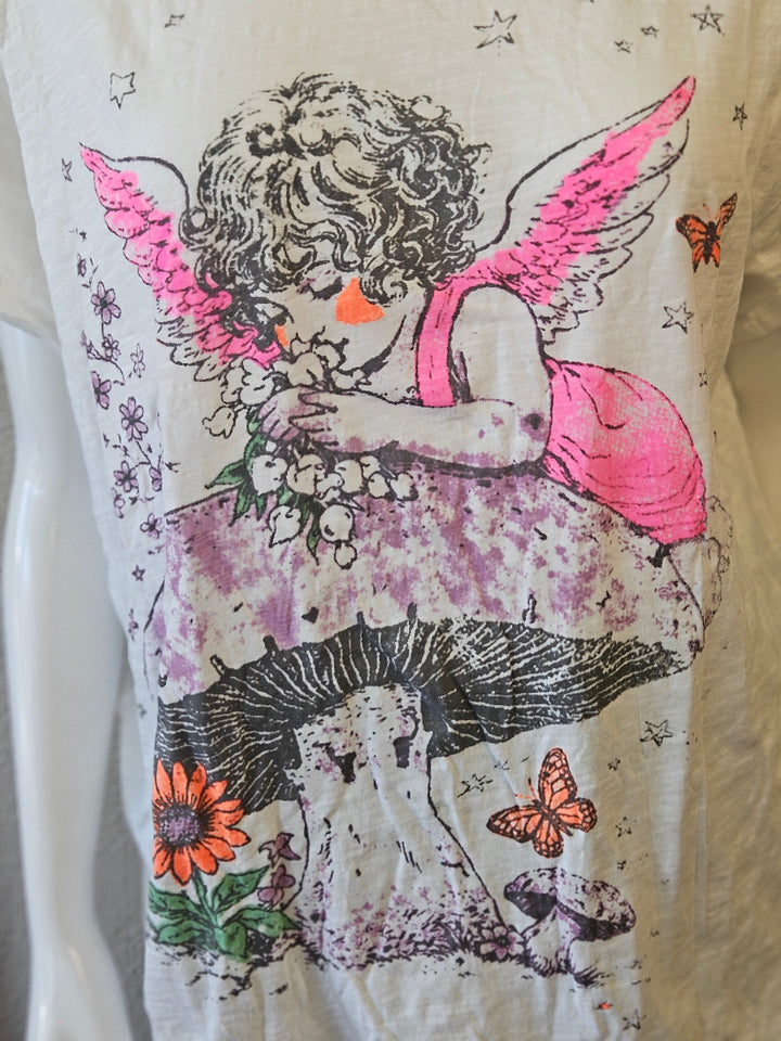 House of Jaded Gypsy Worn and Weathered Tee - Fairy-Katze Boutique