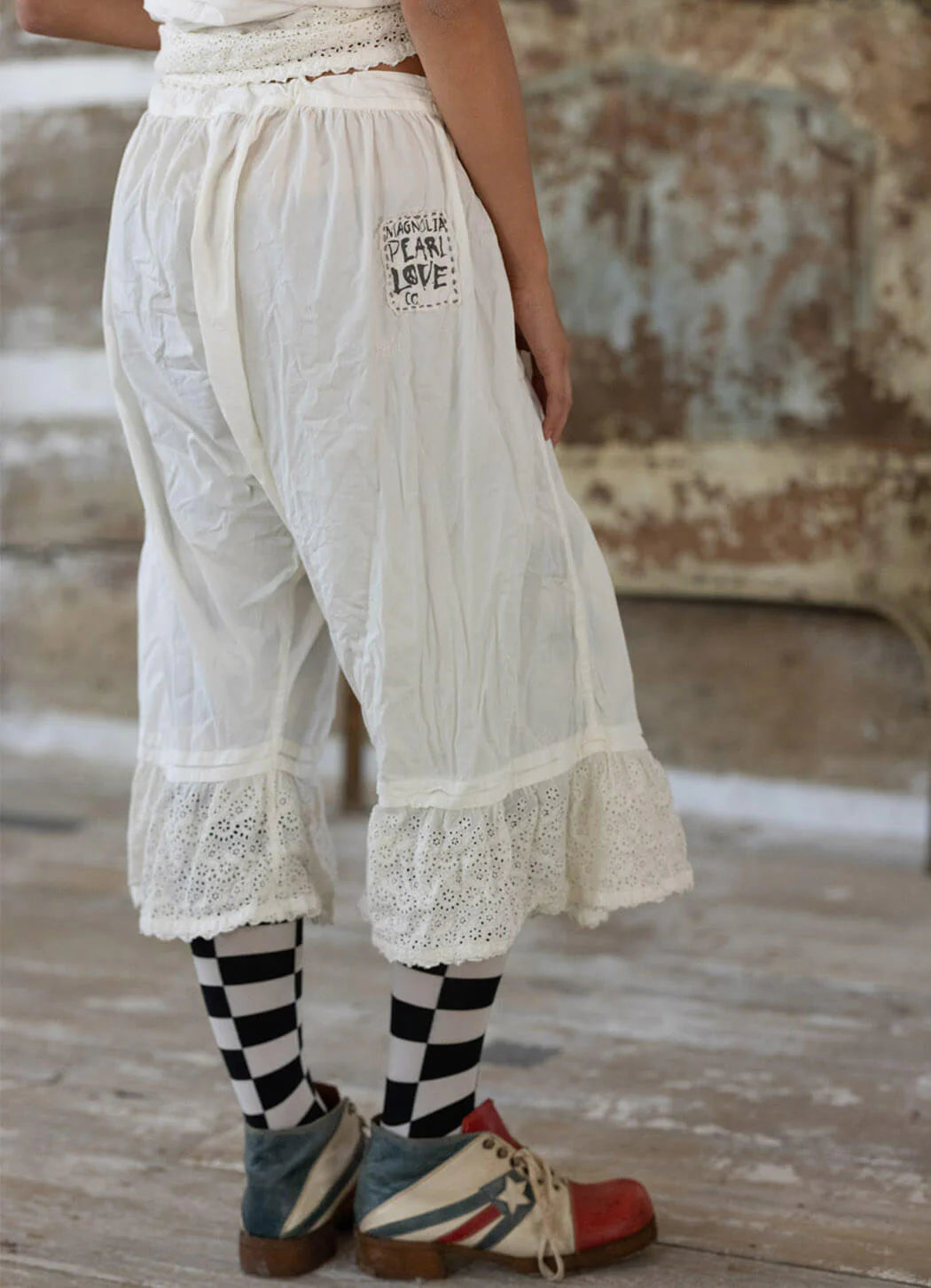 Magnolia Pearl Poplin Love More Bloomers-Katze Boutique