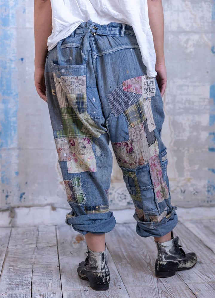 Magnolia Pearl Patchwork Crossroads Denims-Katze Boutique