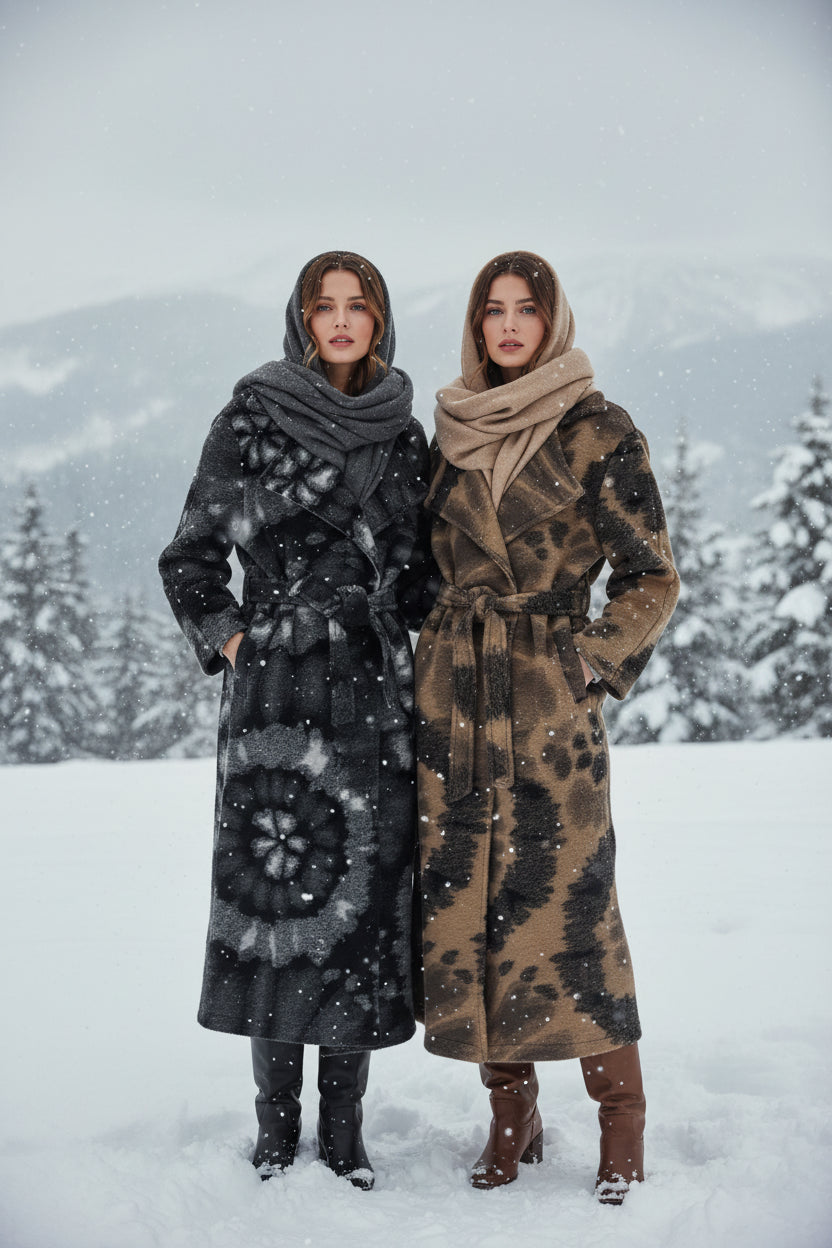 Made In Italy Wool Maxi Coat