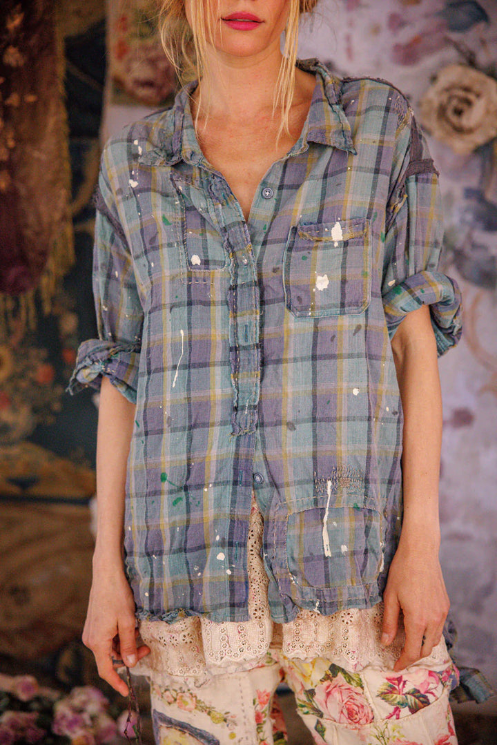  Magnolia Pearl Check Adison Workshirt-Katze Boutique