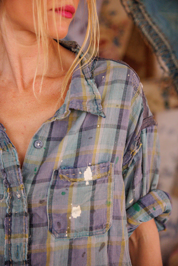  Magnolia Pearl Check Adison Workshirt-Katze Boutique