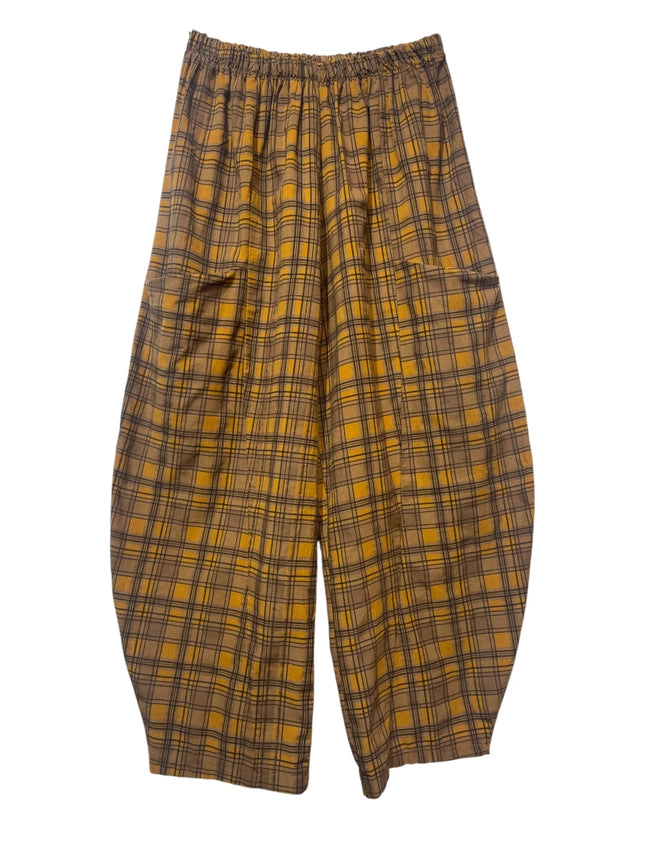 Corduroy Barrel Pants with Pockets | Made in Italy-Katze Boutique