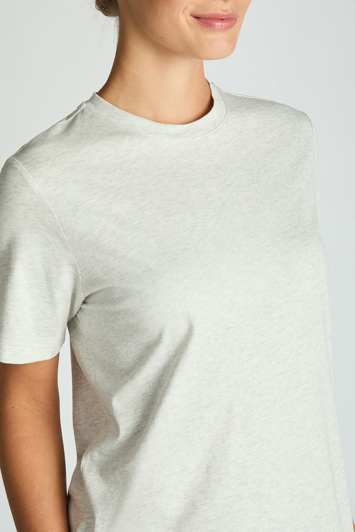 Cotton T-Shirt Midi Dress Grey | LOIT | Katze Boutique