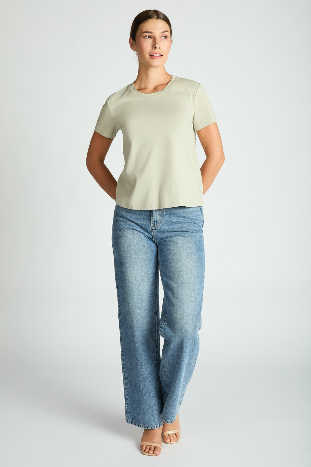 Cotton Short Sleeve Crop Top-LOIT-Katze Boutique