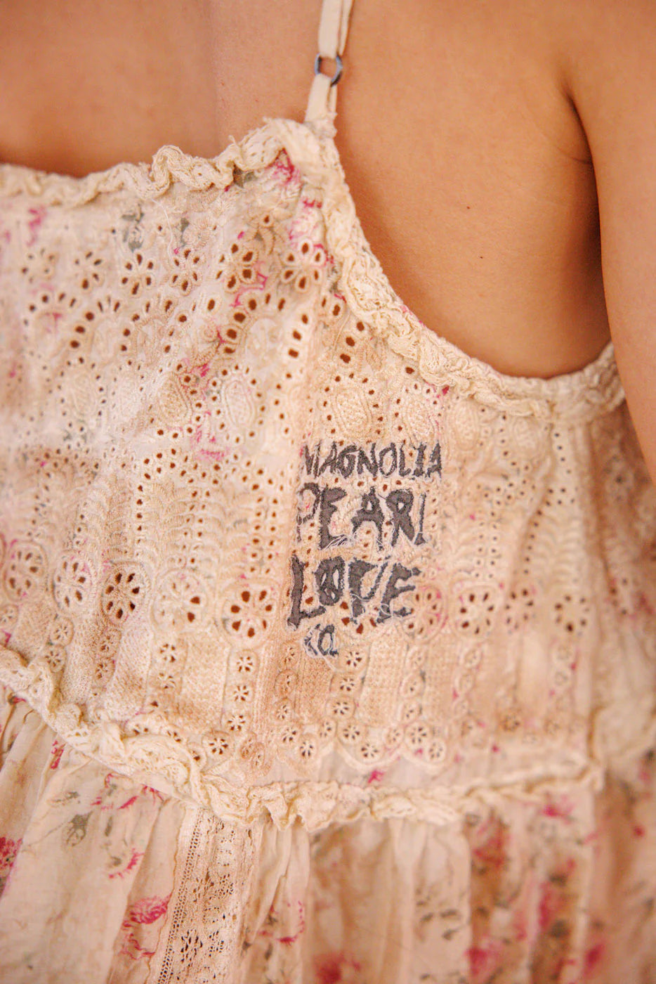 Magnolia Pearl Eyelet Esti Tank-Katze Boutique