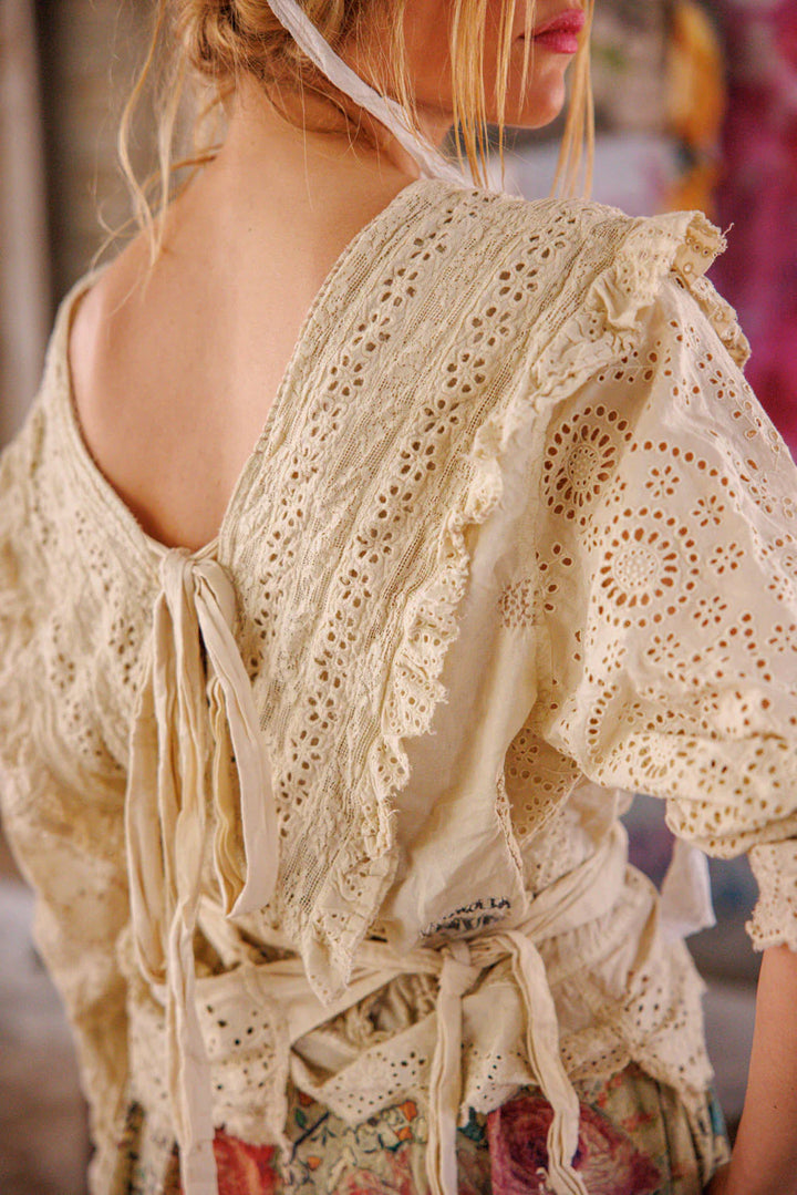 Magnolia Pearl Eyelet Rosario Blouse-Katze Boutique