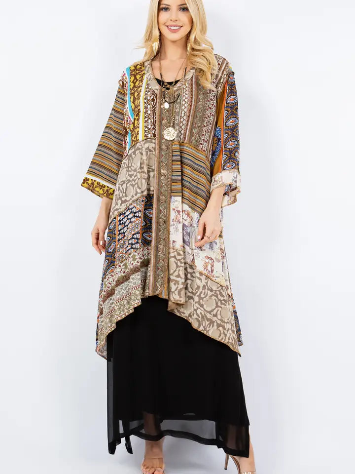 Gold Happy Coat-Sterling Style-Katze Boutique