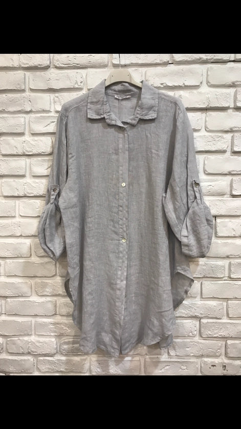 Made In Italy Linen Shirt