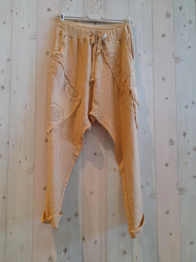 Linen Harem Pants