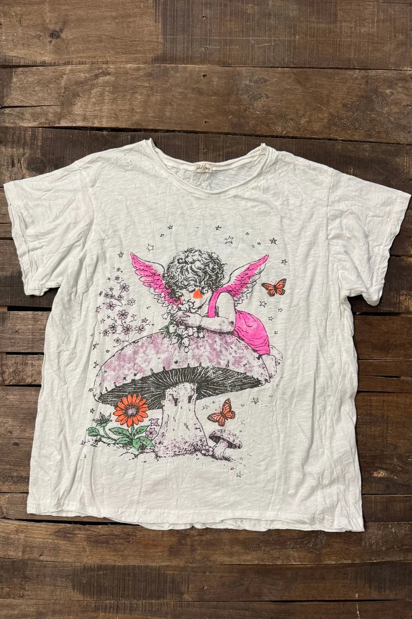 House of Jaded Gypsy Worn and Weathered Tee - Fairy-Katze Boutique