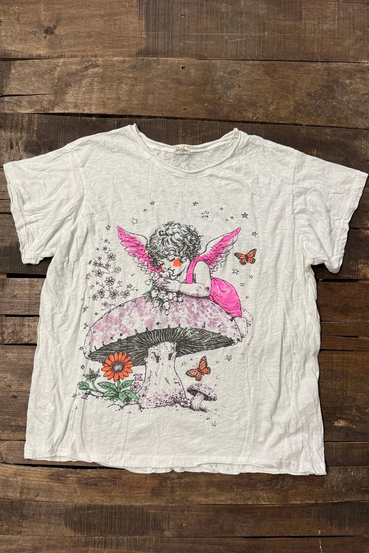 House of Jaded Gypsy Worn and Weathered Tee - Fairy-Katze Boutique