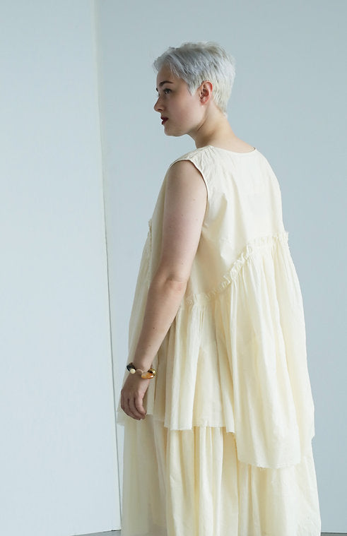 Tina Givens Island Sleeveless Top - Cotton Poplin | Katze Boutique