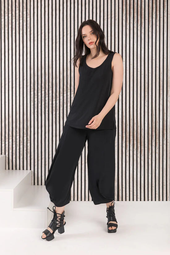 Kozan Jade Pants Black Tencel | Katze Boutique