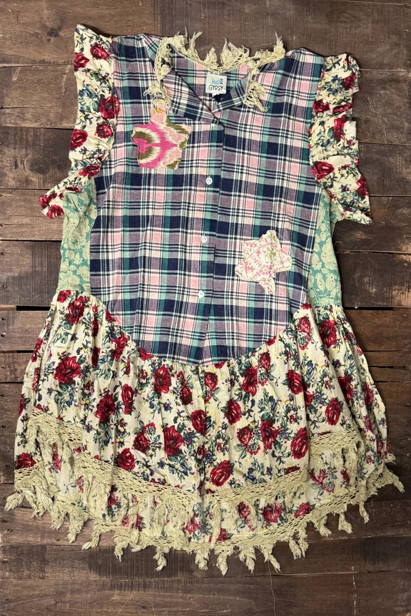 Jaded Gypsy Rustic Roots Top-Katze Boutique