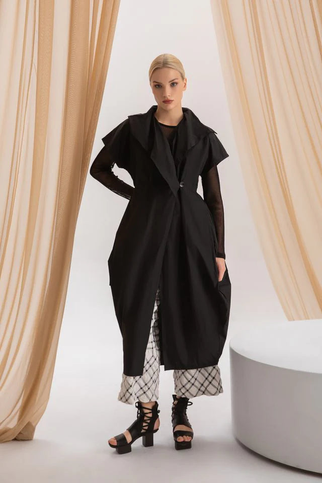 Kozan Alda Black Dracket Preto-Katze Boutique