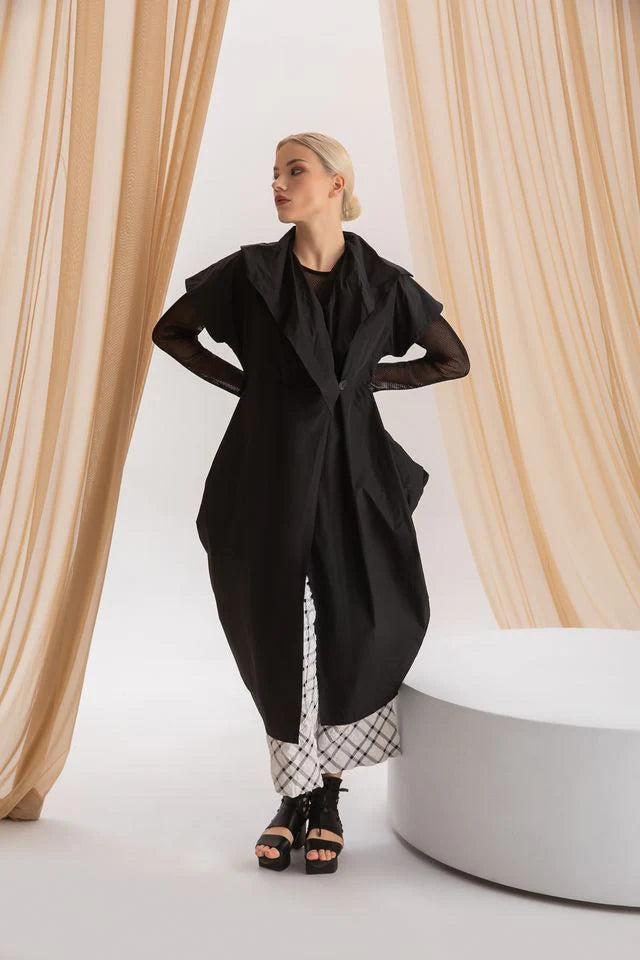 Kozan Alda Black Dracket Preto-Katze Boutique